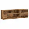 Image de Vidaxl meuble tv vieux bois 150x33,5x45 cm bois d'ingénierie
