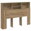 Image de Vidaxl armoire à tête de lit artisan chêne 140x19x103,5 cm
