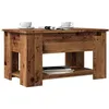 Image de vidaXL Table basse vieux bois 79x49x41 cm bois dingénierie 856928