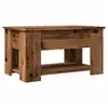 Image de Vidaxl table basse vieux bois 79x49x41 cm bois d'ingénierie