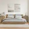 Image de Tables De Chevet 2 Pcs Chêne Artisanal Bois D'ingénierie Vidaxl
