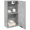 Image de vidaXL Armoire de salle de bain murale Gris béton 32x20x67 cm meuble de salle de bain placard de salle de bain meuble de 856936