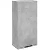 Image de Vidaxl armoire de salle de bain murale gris béton 32x20x67 cm