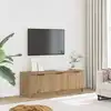 Image de Meuble Tv Chêne Artisanal 102x35x36,5 Cm Bois D'ingénierie Vidaxl