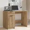 Image de Bureau Chêne Artisanal 100x50x75 Cm Bois D'ingénierie Vidaxl