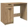 Image de Vidaxl bureau chêne artisanal 100x50x75 cm bois d'ingénierie