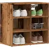 Image de Armoire À Chaussures Vieux Bois 52x30x50 Cm Vidaxl