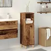 Image de Armoire De Salle De Bain Vieux Bois 30x30x100cm Bois Ingénierie Vidaxl