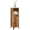 Image de Armoire De Salle De Bain Vieux Bois 30x30x100cm Bois Ingénierie Vidaxl