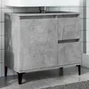 Image de vidaXL Armoire dévier gris béton 65x33x60 cm bois dingénierie 857122