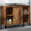 Image de Armoire D'évier Vieux Bois 80x33x60 Cm Bois D'ingénierie Vidaxl
