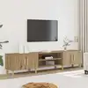 Image de Meuble Tv Chêne Artisanal 180x31,5x40 Cm Bois D'ingénierie Vidaxl