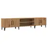 Image de Vidaxl meuble tv chêne artisanal 180x31,5x40 cm bois d'ingénierie