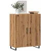 Image de vidaXL Buffet chêne artisanal 695x34x90 cm bois dingénierie 857182