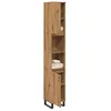 Image de vidaXL Armoire de salle de bain chêne artisanal 30x30x190 cm armoire armoire de rangement de salle de bain armoire de 857203