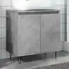 Image de Armoire De Bain Gris Béton 58x33x60 Cm Bois D'ingénierie Vidaxl