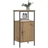 Image de Tables De Chevet 2 Pcs Chêne Artisanal Bois D'ingénierie Vidaxl