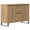 Image de Vidaxl buffet chêne artisanal 101,5x35x70 cm bois d'ingénierie