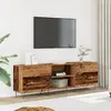 Image de Meuble Tv Vieux Bois 150x30x50 Cm Bois D'ingénierie Vidaxl