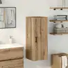 Image de Armoire Murale Chêne Artisanal 34,5x34x90 Cm Bois D'ingénierie Vidaxl