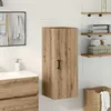 Image de vidaXL Armoire murale chêne artisanal 345x34x90 cm bois dingénierie 857335