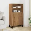 Image de vidaXL Buffet haut chêne artisanal 60x36x110 cm bois dingénierie 857461