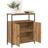 Image de vidaXL Buffet chêne artisanal 70x30x80 cm bois dingénierie 857473
