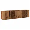 Image de Vidaxl meubles tv muraux 2 pcs vieux bois 80x30x41 cm