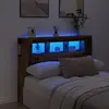 Image de Tête De Lit À Led Vieux Bois 140x18,5x103,5cm Bois D'ingénierie Vidaxl