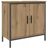 Image de Vidaxl armoire lavabo chêne artisanal 60x30x60 cm bois d'ingénierie