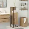 Image de Armoire De Salle De Bain Chêne Artisanal 33x33x120,5 Cm Vidaxl