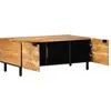 Image de Table Basse Marron 100 X 54 X 40 Cm Bois D'acacia Massif Vidaxl