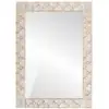 Image de Vidaxl miroir de salle de bain finition lavage blanc 50 x 70 x 2,5 cm