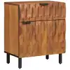 Image de Cabinet De Chevet Marron 50 X 33 X 60 Cm Bois De Mangue Massif Vidaxl
