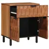 Image de Vidaxl cabinet de chevet marron 50 x 33 x 60 cm bois de mangue massif