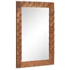 Image de Miroir de salle de bain - vidaXL - Finition Acacia Brun - Bois de mangue massif - 50x70x3 cm - Rectangulaire - Durable