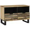 Image de Unites Tv Avec Tiroir Marron 70 X 33 X 46 Cm Bois D'ingénierie Vidaxl