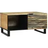 Image de Table Basse Naturel 80 X 50 X 40 Cm Bois D'ingénierie Vidaxl