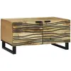Image de Table Basse Naturel 80 X 50 X 40 Cm Bois D'ingénierie Vidaxl