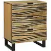 Image de Table De Chevet Naturel 50 X 33 X 62 Cm Bois D'ingénierie Vidaxl