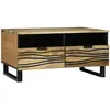 Image de Table Basse Naturel 80 X 54 X 40 Cm Bois D'ingénierie Vidaxl