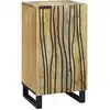 Image de Buffet Marron 40 X 33 X 75 Cm Bois De Manguier Massif Vidaxl