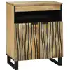 Image de Buffet Marron 60 X 33 X 75 Cm Bois De Manguier Massif Vidaxl