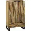 Image de Buffet Marron 60 X 33 X 100 Cm Bois De Manguier Massif Vidaxl