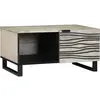 Image de Table Basse Blanc 80 X 50 X 40 Cm Bois D'ingénierie Vidaxl