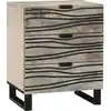 Image de Table De Chevet Blanc 50 X 33 X 62 Cm Bois D'ingénierie Vidaxl