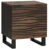 Image de Table De Chevet Noyer 40 X 33 X 46 Cm Bois D'ingénierie Vidaxl