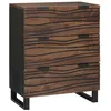 Image de vidaXL Buffet Marron 60 x 33.5 x 75 cm Bois de manguier massif 4018011