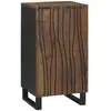 Image de Buffet Marron 40 X 33 X 75 Cm Bois De Manguier Massif Vidaxl