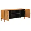 Image de Vidaxl unites tv marron clair 105 x 33 x 46 cm bois de mangue massif